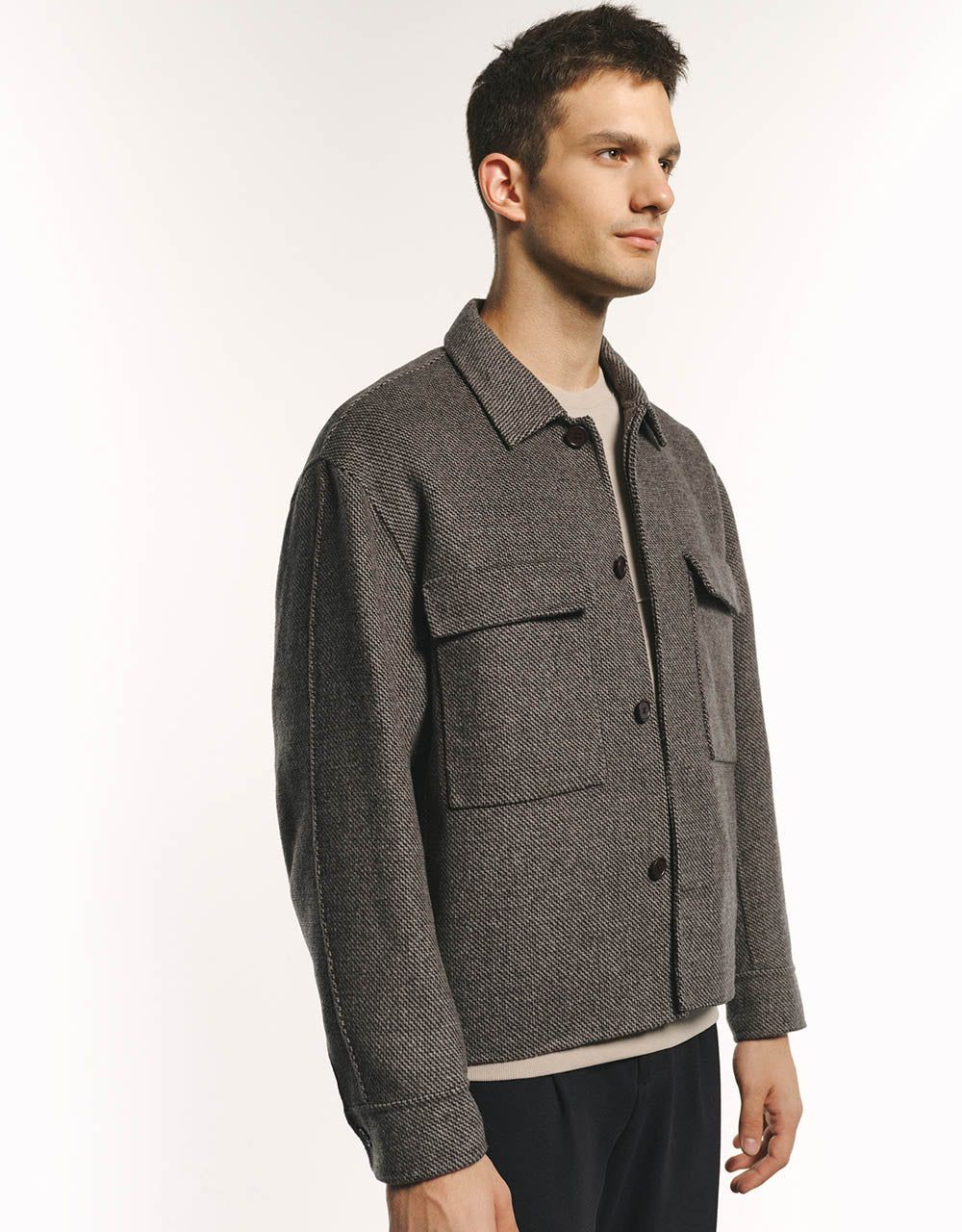Loose Straight Jacket sold by Urban Revivo product image thumbnail 3