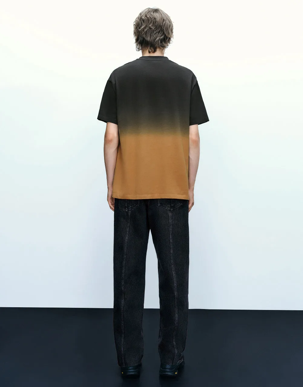 Letter Printed Crew Neck T-Shirt sold by Urban Revivo product image thumbnail 4