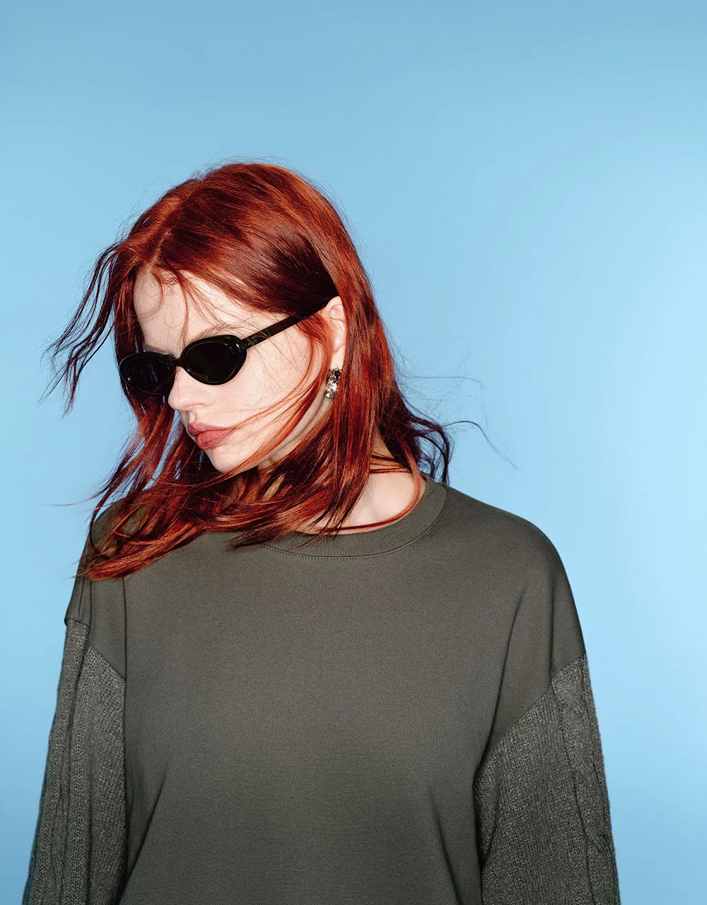 Ripped Loose Knitted T-Shirt sold by Urban Revivo product image thumbnail 4