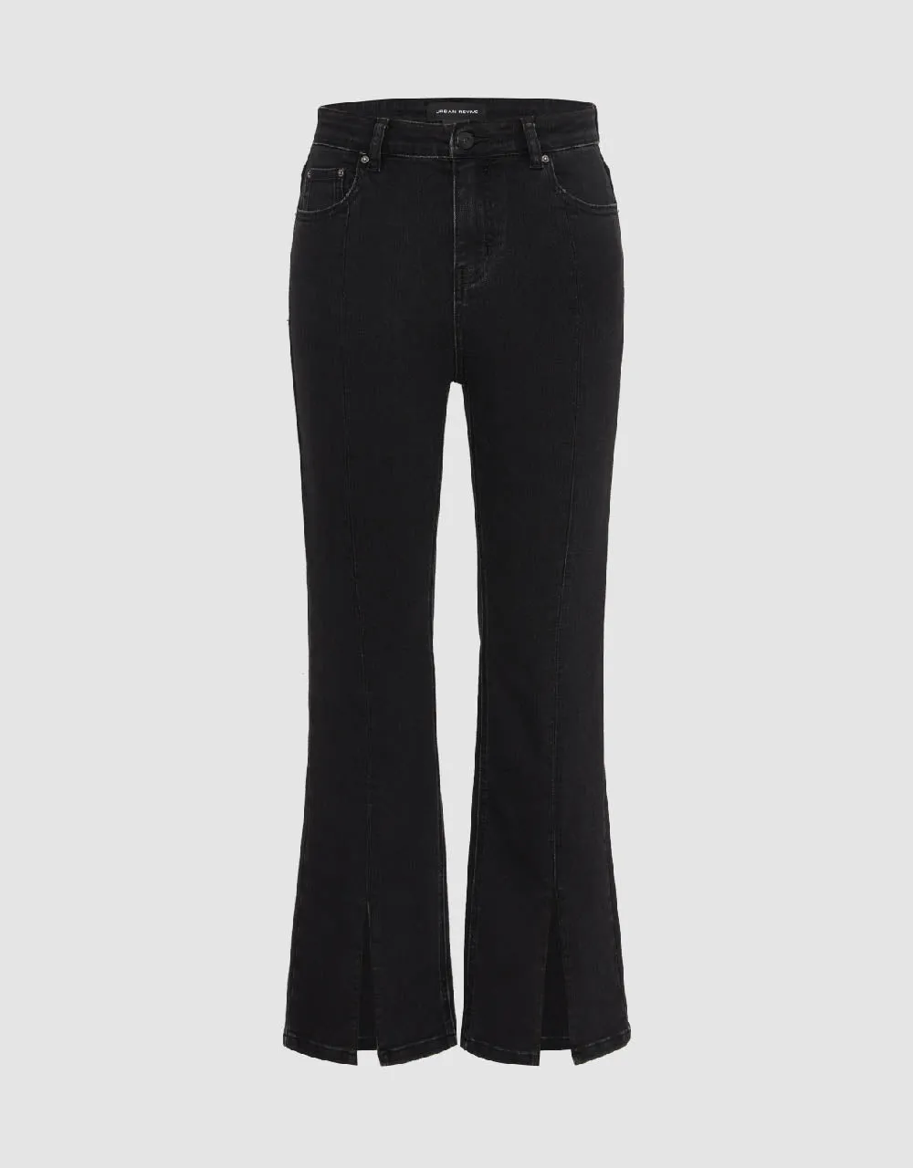 Split Hem Straight Jeans sold by Urban Revivo