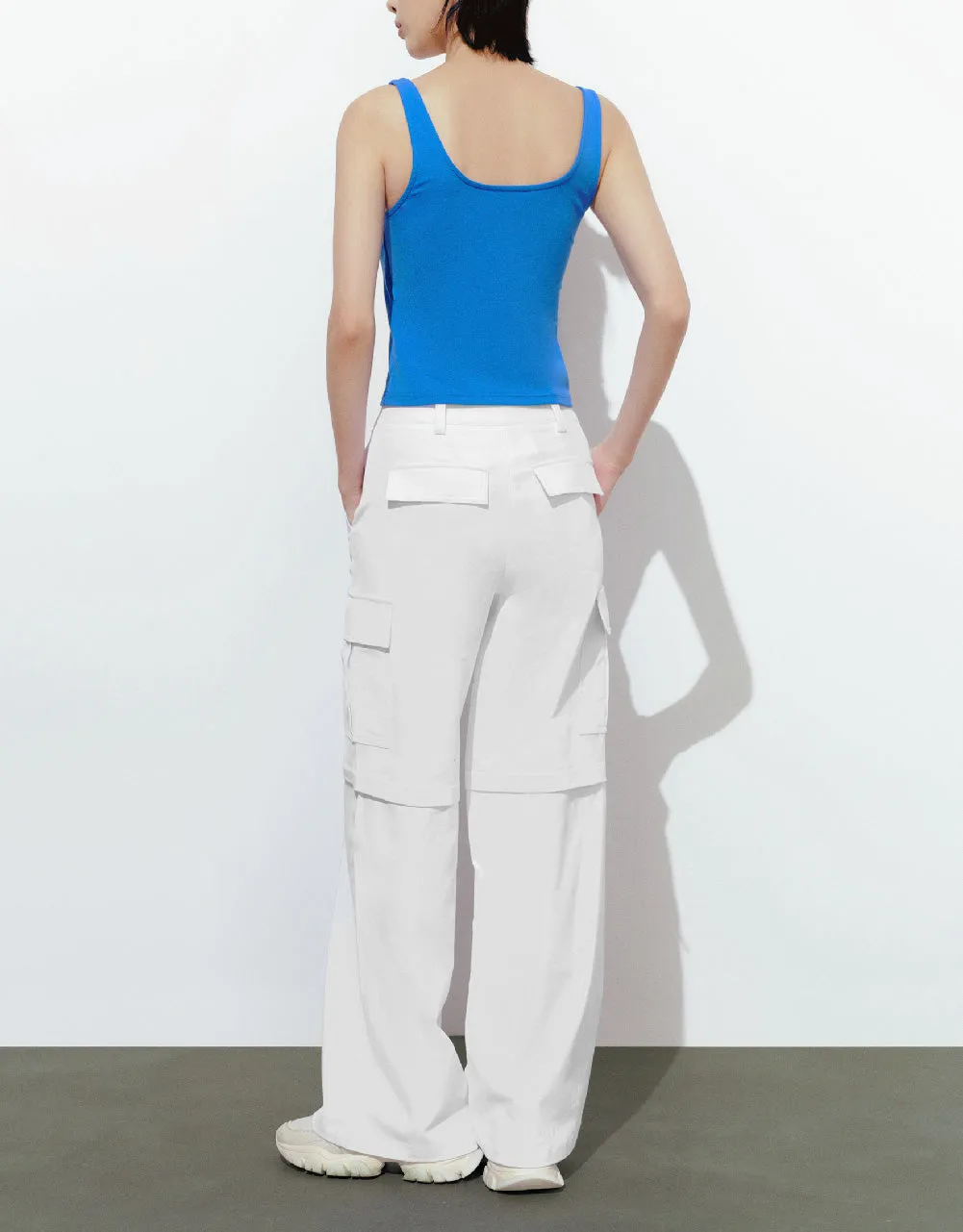 Woven Wide-Leg Pants sold by Urban Revivo product image thumbnail 5