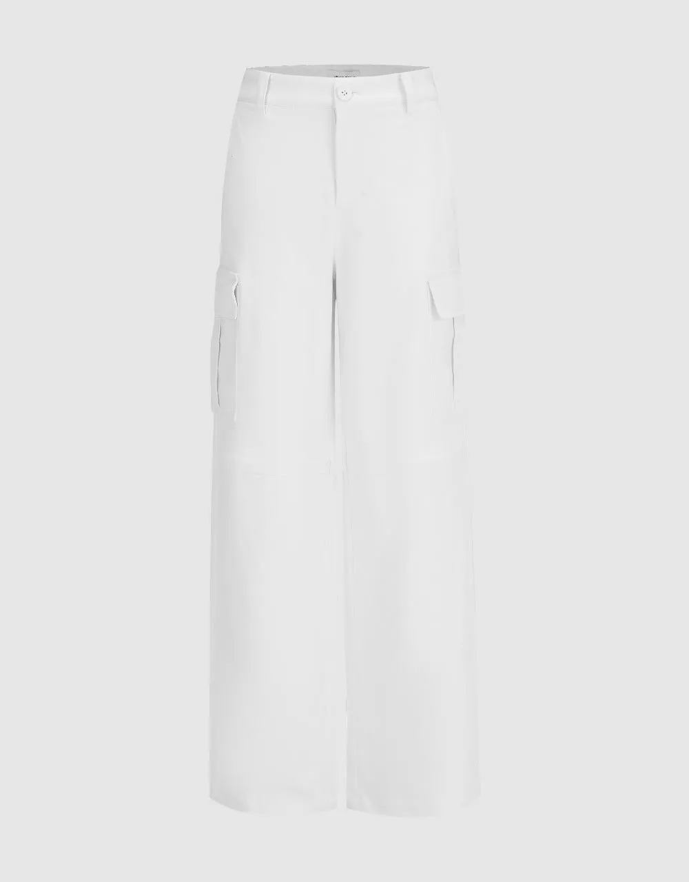 Woven Wide-Leg Pants sold by Urban Revivo