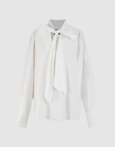 Straight V-Neck Overhead Shirt sold by Urban Revivo