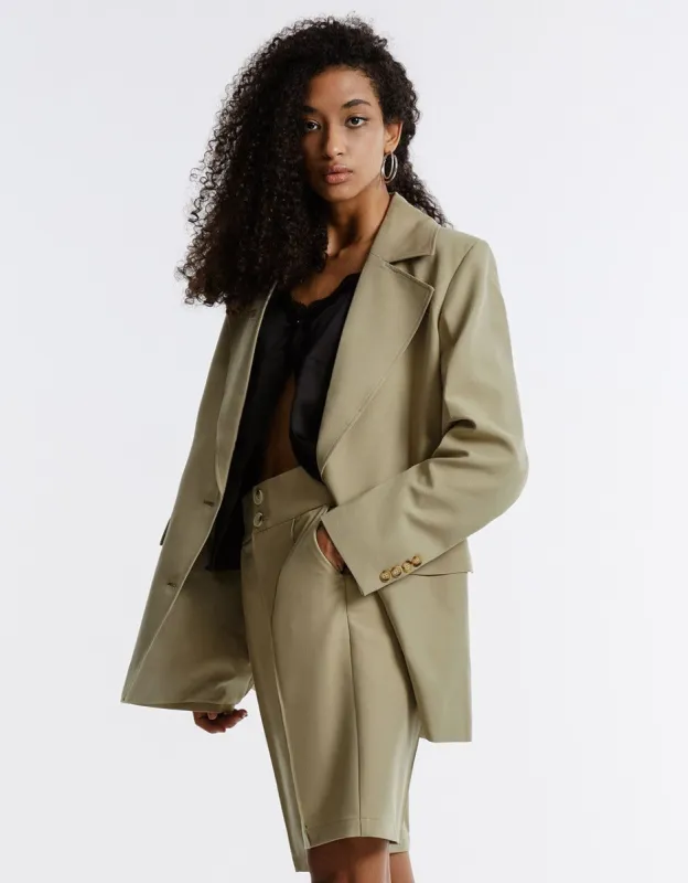 Flap Pocket Blazer sold by Urban Revivo