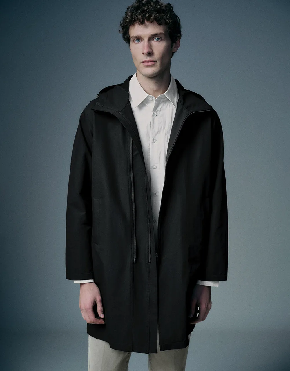 Hooded Trench Coat sold by Urban Revivo