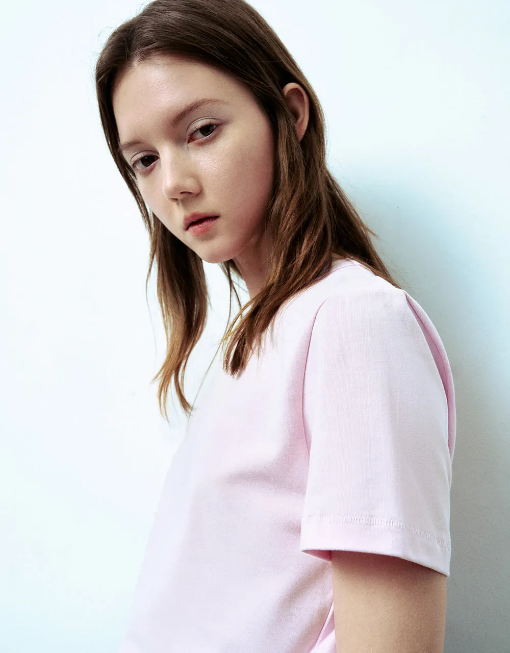 Basic Crew Neck T-Shirt sold by Urban Revivo product image thumbnail 4
