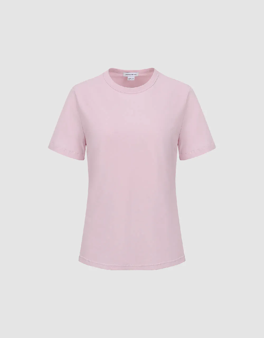 Basic Crew Neck T-Shirt sold by Urban Revivo product image thumbnail 2