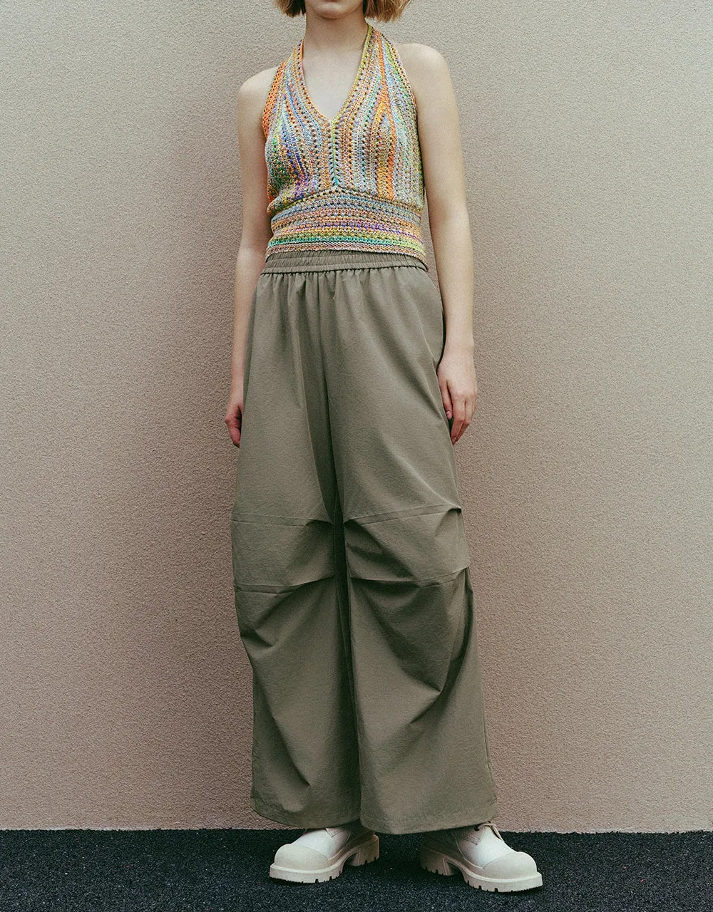 Elastic Waist Jogger Pants sold by Urban Revivo product image thumbnail 3