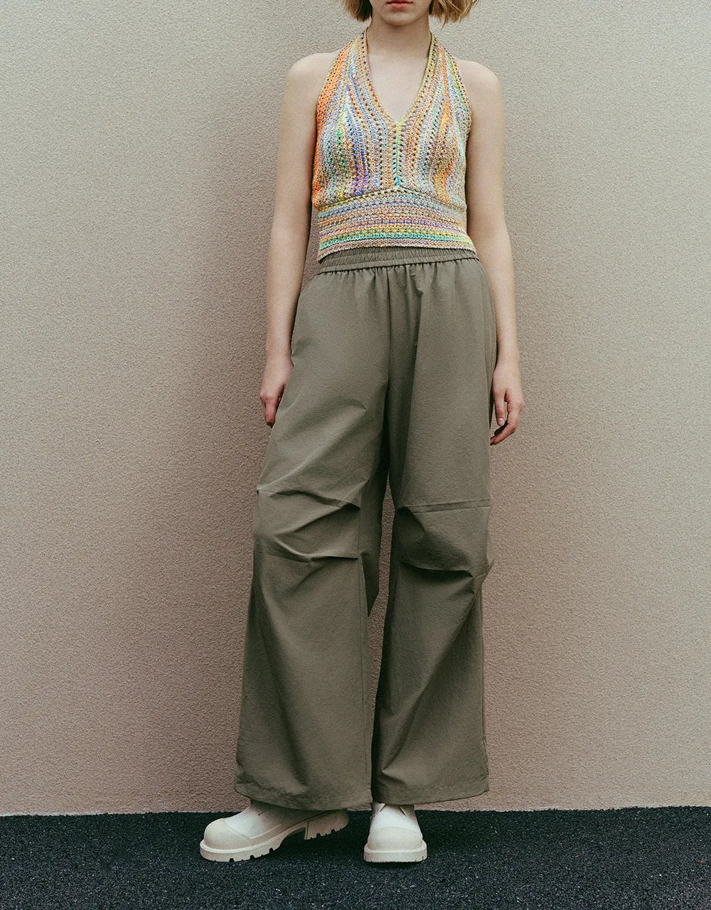 Elastic Waist Jogger Pants sold by Urban Revivo product image thumbnail 4