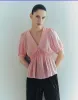 V-Neck Straight Overhead Shirt sold by Urban Revivo