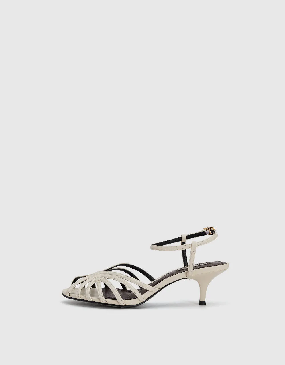 Heeled Round Toe Sandals sold by Urban Revivo product image thumbnail 2