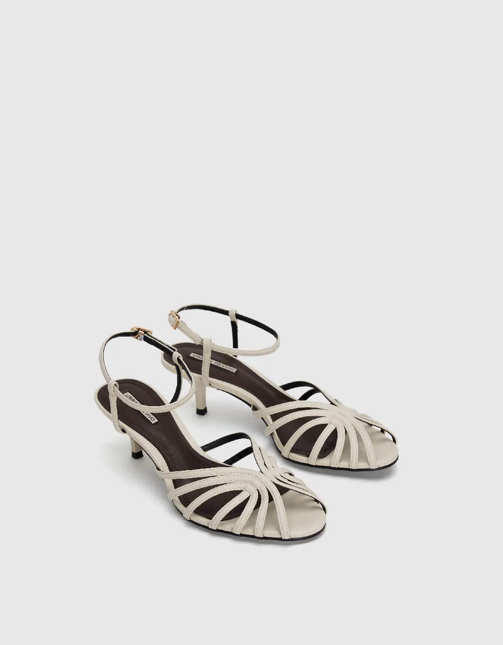 Heeled Round Toe Sandals sold by Urban Revivo