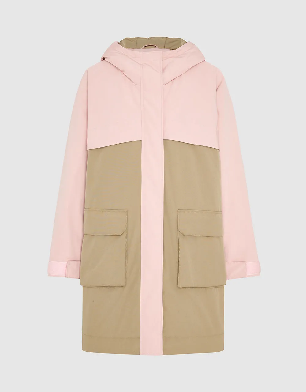 Two Toned Straight Down Jacket sold by Urban Revivo product image thumbnail 2