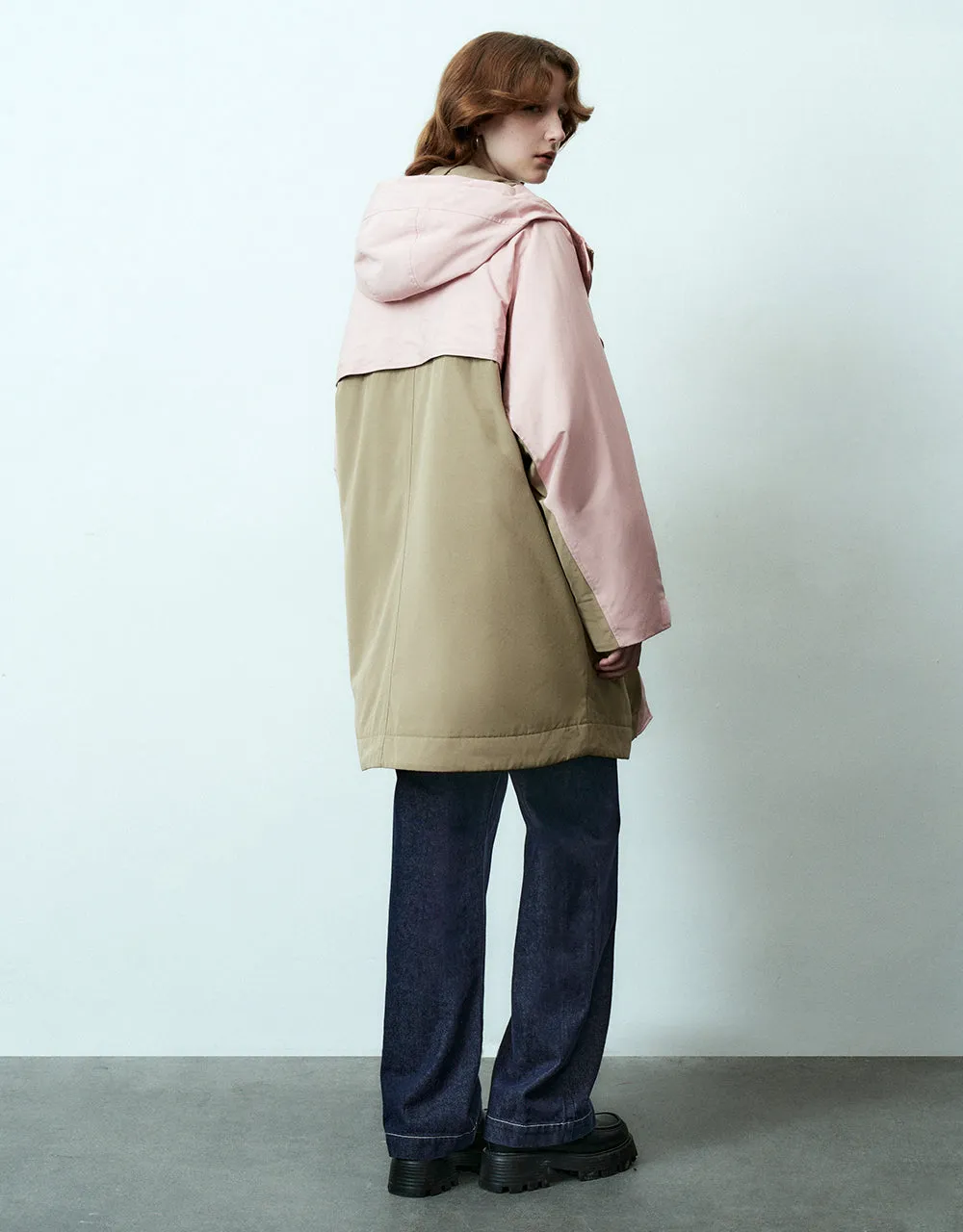 Two Toned Straight Down Jacket sold by Urban Revivo product image thumbnail 4