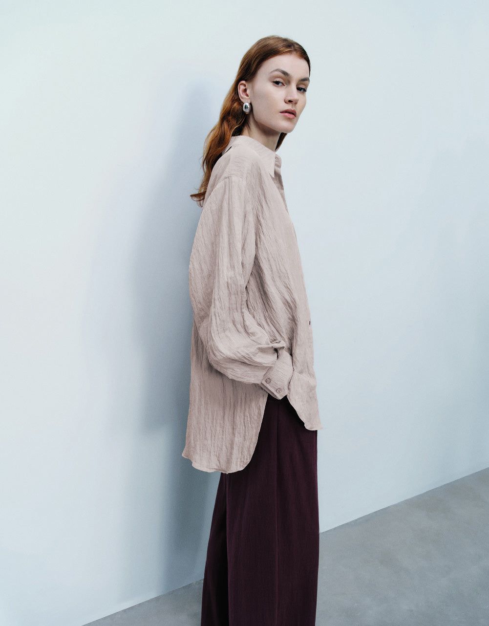 Shirred Button Up Shirt sold by Urban Revivo product image thumbnail 3