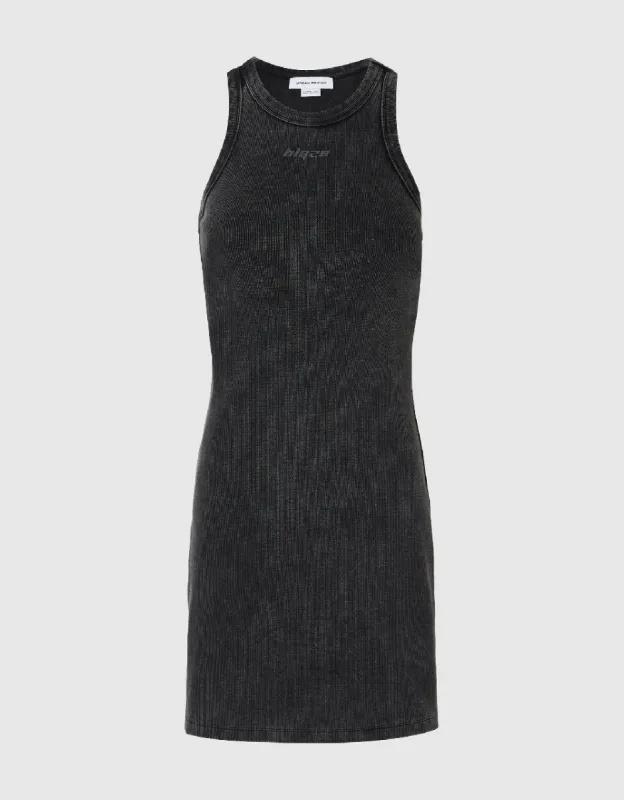 Sleeveless Crew Neck Skinny Dress sold by Urban Revivo
