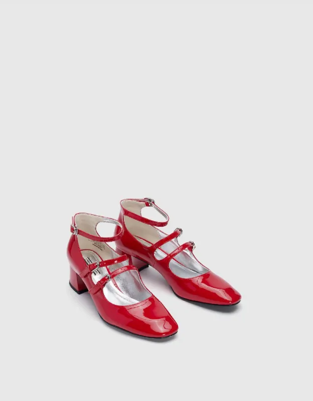 Vegan Leather Square Toe Pumps sold by Urban Revivo