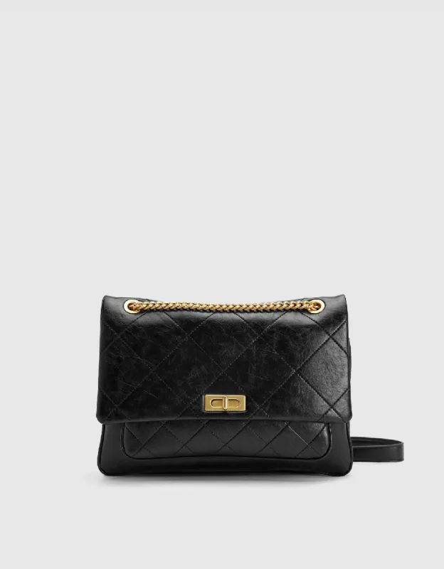 Quilted Chain Shoulder Bag sold by Urban Revivo