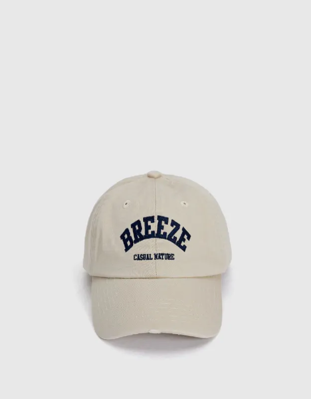 Letter Embossed Baseball Cap sold by Urban Revivo