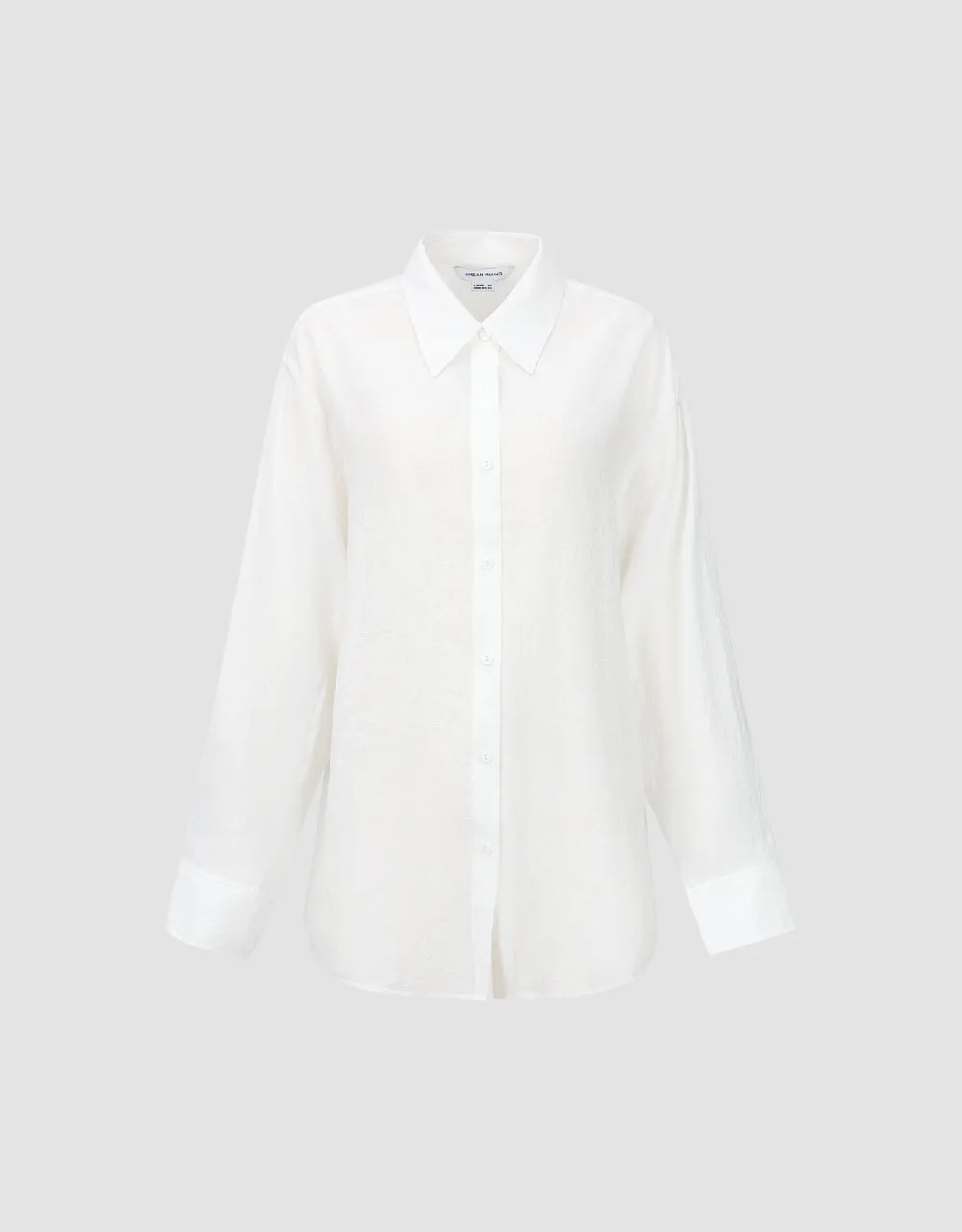 Button Up Straight Shirt sold by Urban Revivo product image thumbnail 2