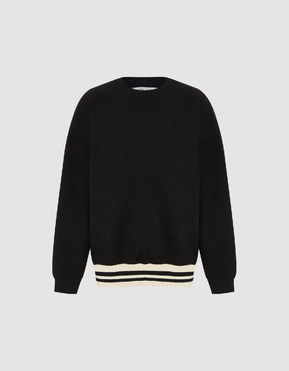 Two Toned Crew Neck Sweatshirt sold by Urban Revivo