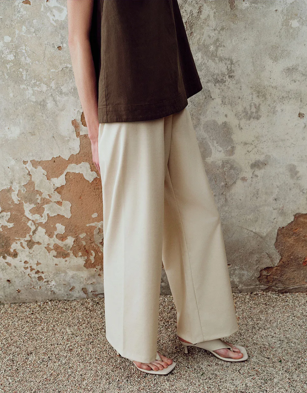 Wide-Leg Pants sold by Urban Revivo product image thumbnail 4