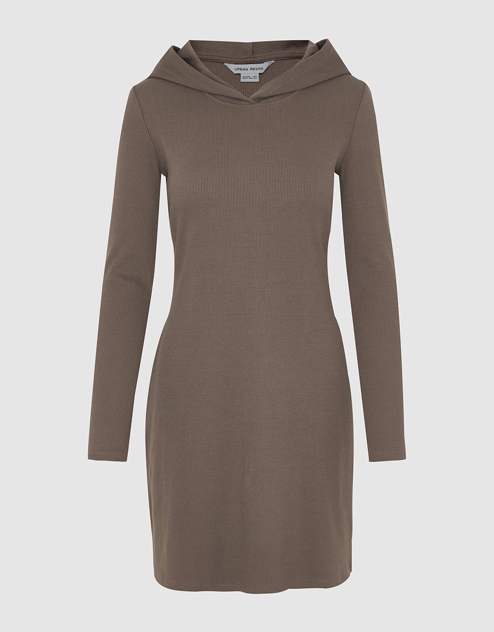 Knitted Hooded Skater Dress sold by Urban Revivo product image thumbnail 2