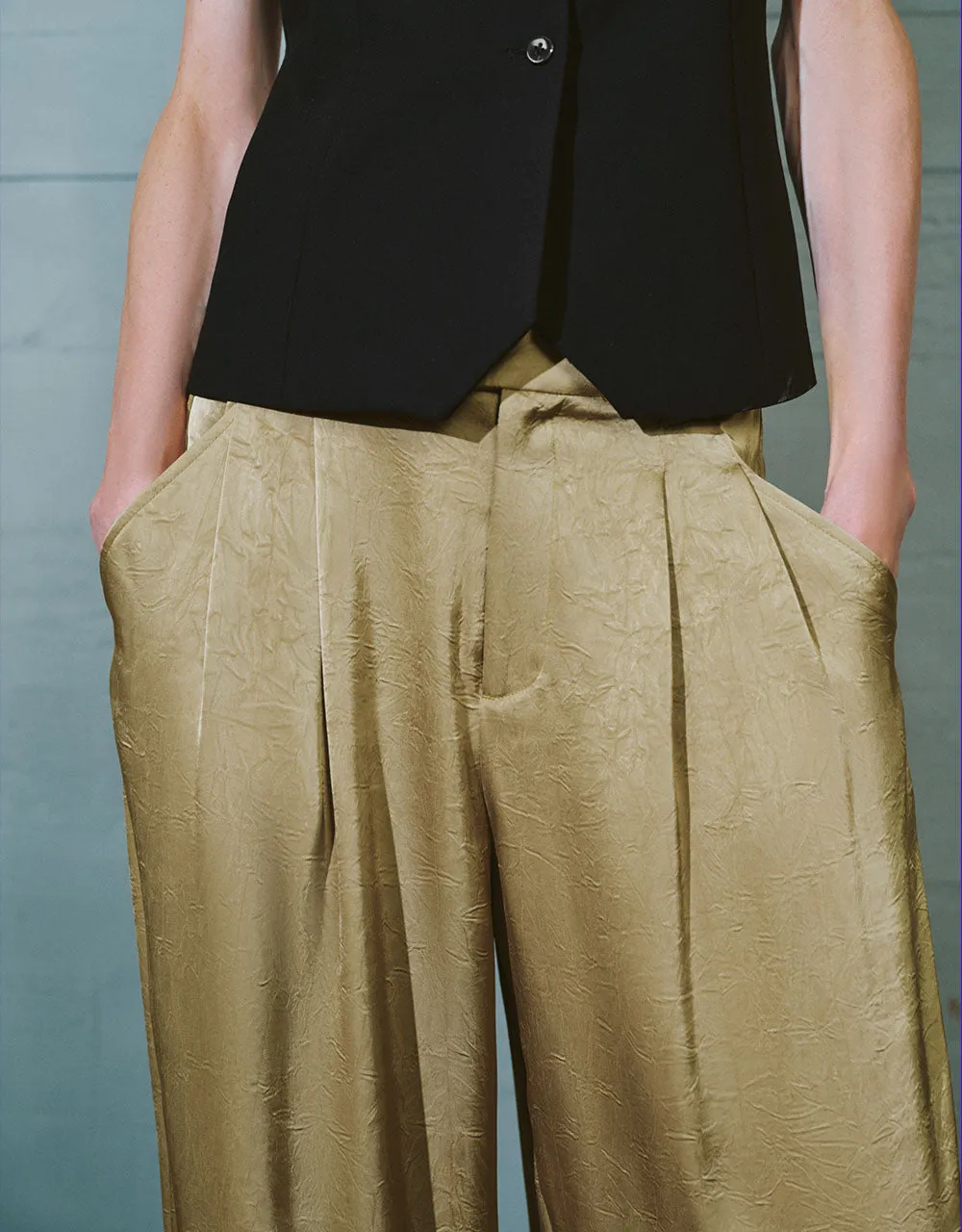 Wide-Leg Pants sold by Urban Revivo product image thumbnail 5