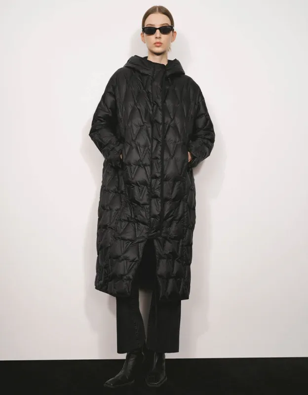 Hooded Down Coat sold by Urban Revivo