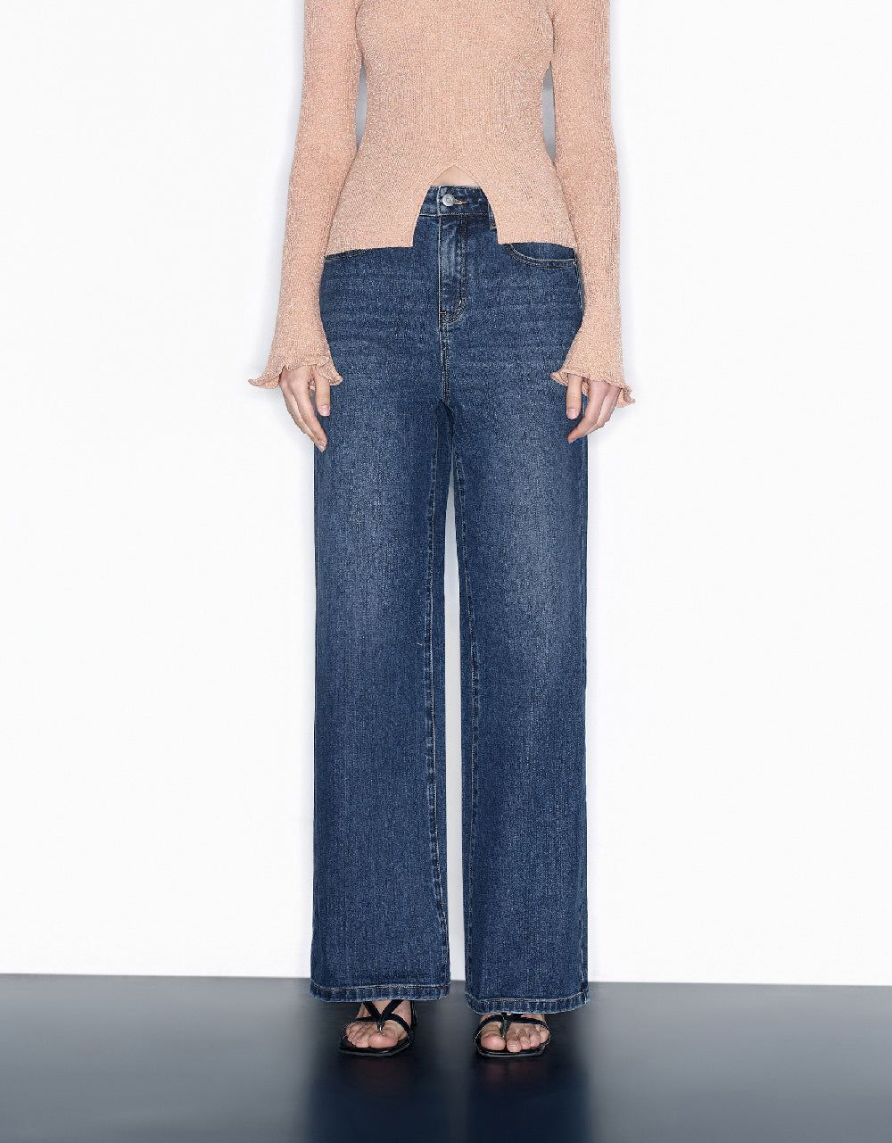 Wide-Leg Jeans sold by Urban Revivo product image thumbnail 2