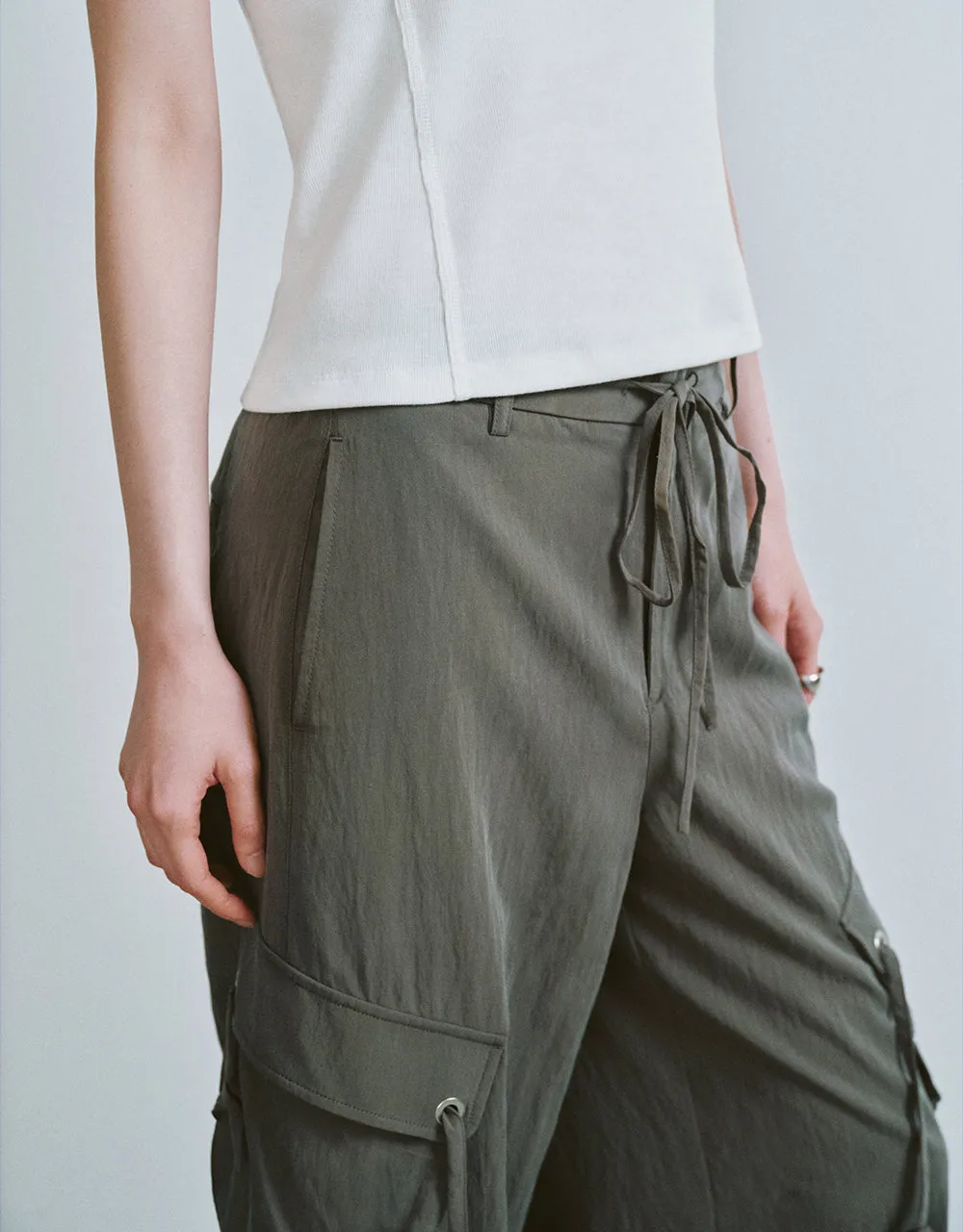 Wide-Leg Pants sold by Urban Revivo product image thumbnail 5