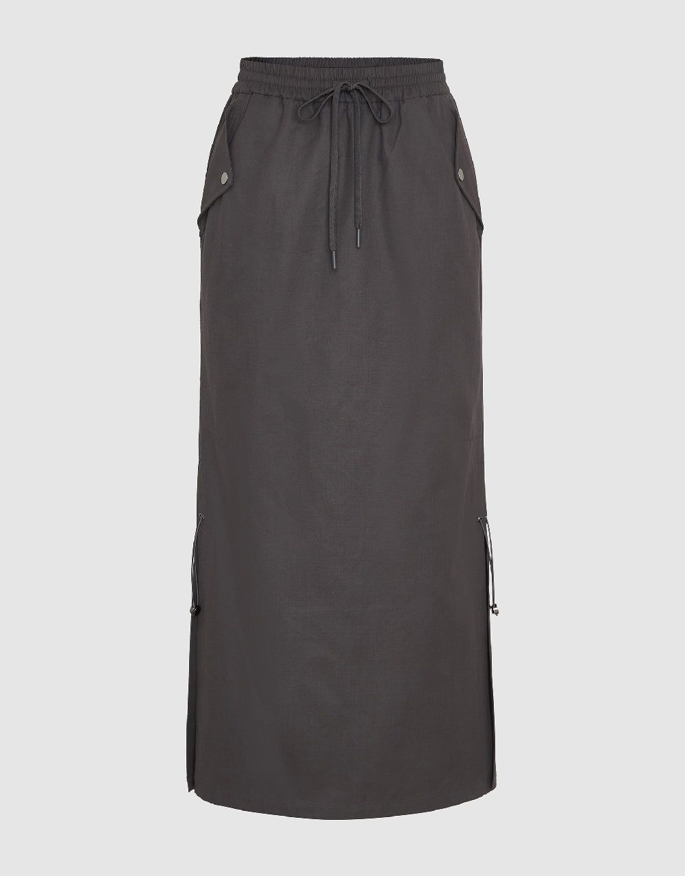 Drawstring Waist Straight Skirt sold by Urban Revivo