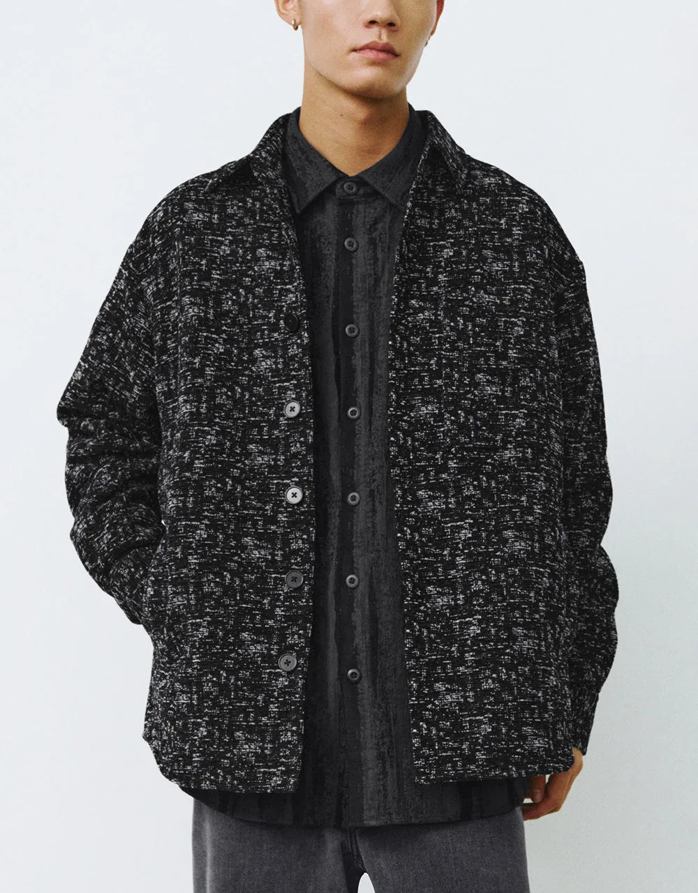 Button Up Printed Jacket sold by Urban Revivo product image thumbnail 2