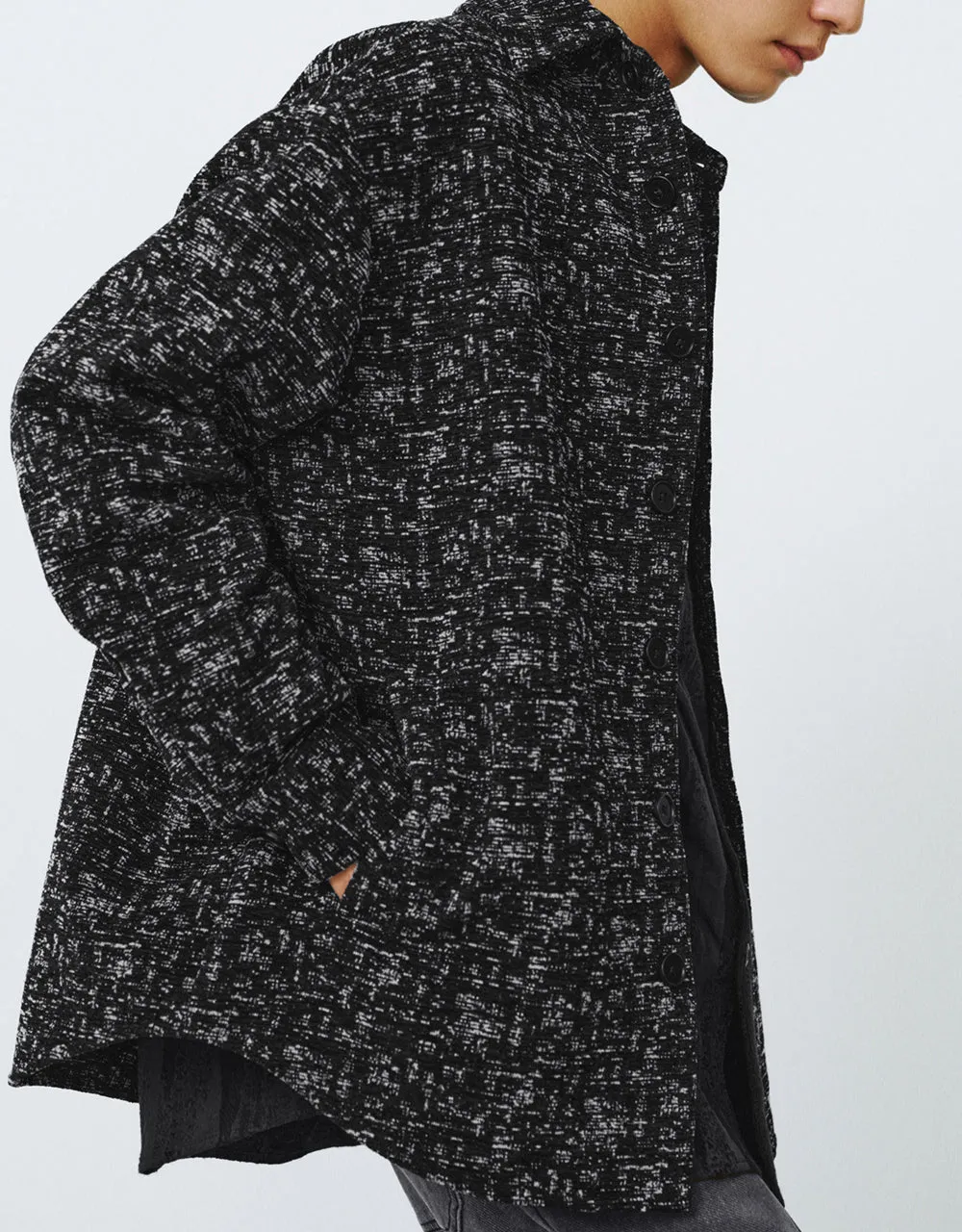 Button Up Printed Jacket sold by Urban Revivo product image thumbnail 3