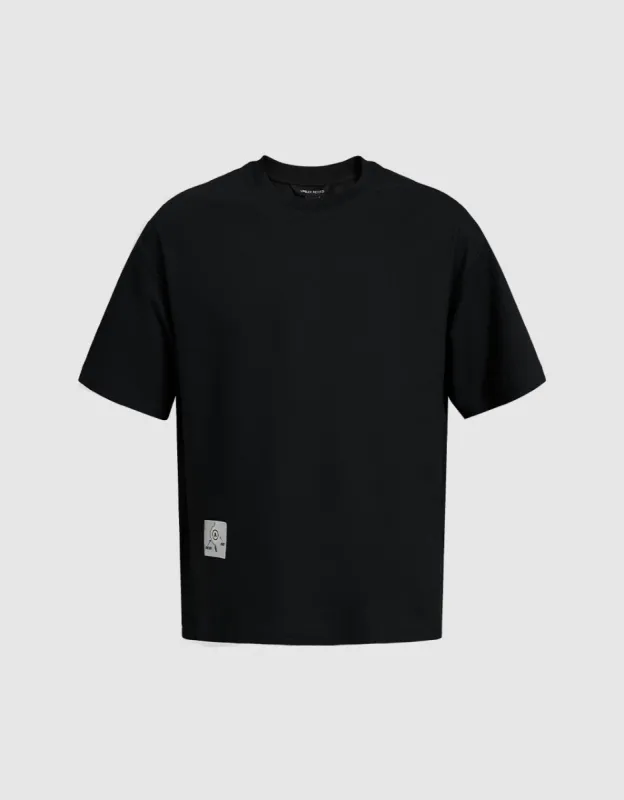 Crew Neck Loose T-Shirt sold by Urban Revivo