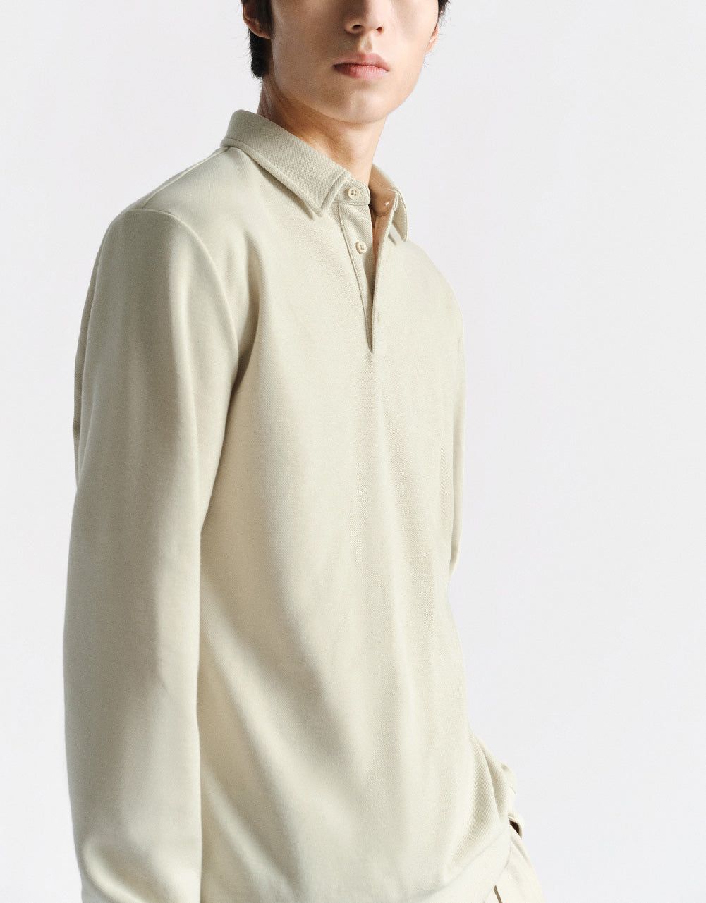 Straight Polo T-Shirt sold by Urban Revivo product image thumbnail 3