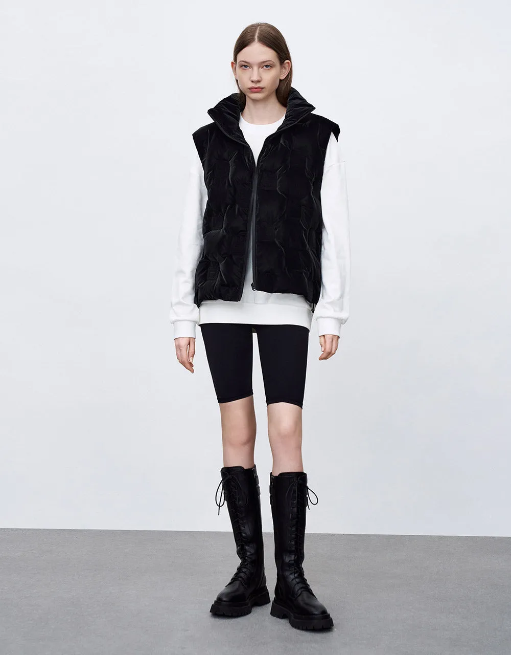 Quilted Down Vest sold by Urban Revivo product image thumbnail 4