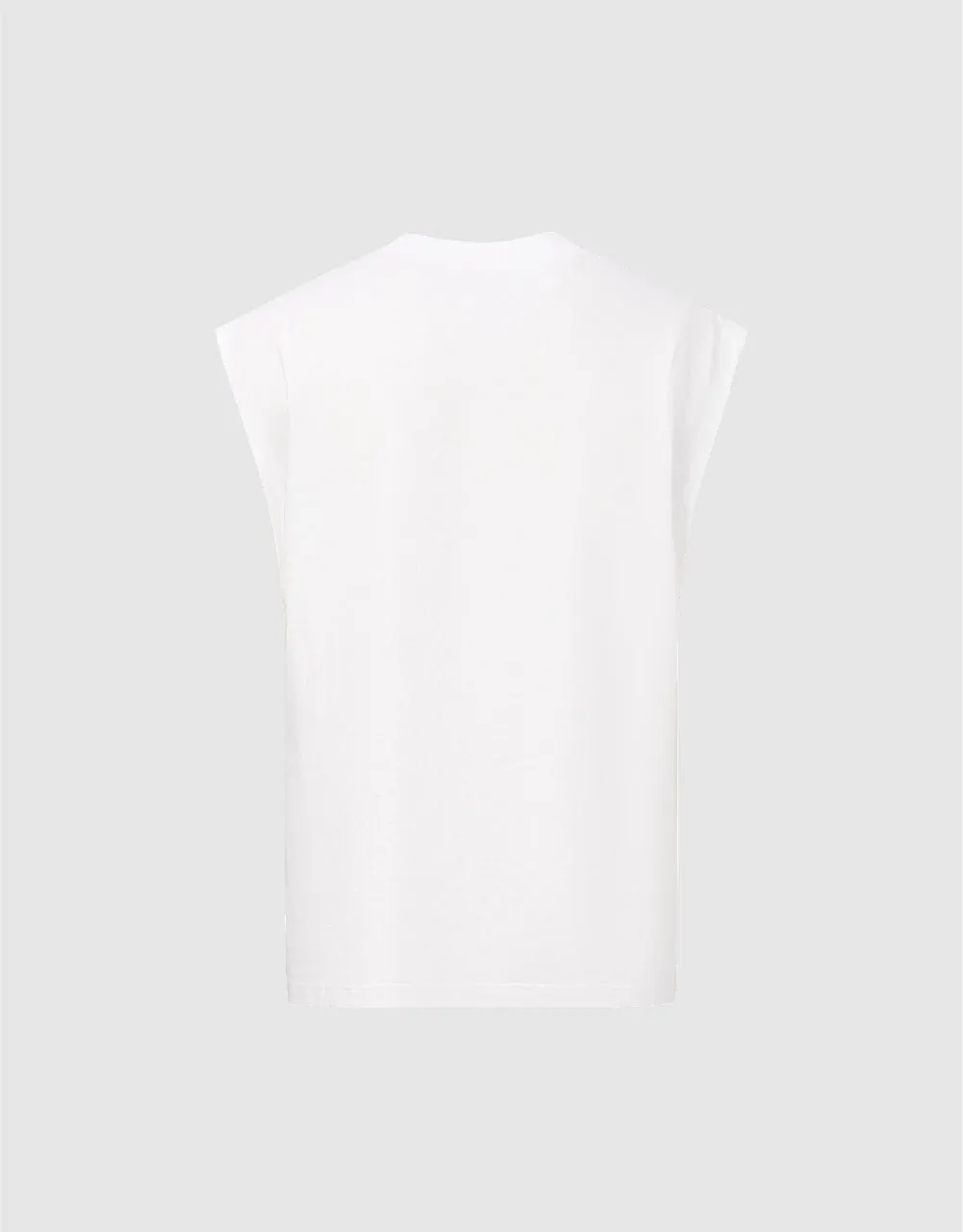 Crew Neck Loose Tank Top sold by Urban Revivo product image thumbnail 5