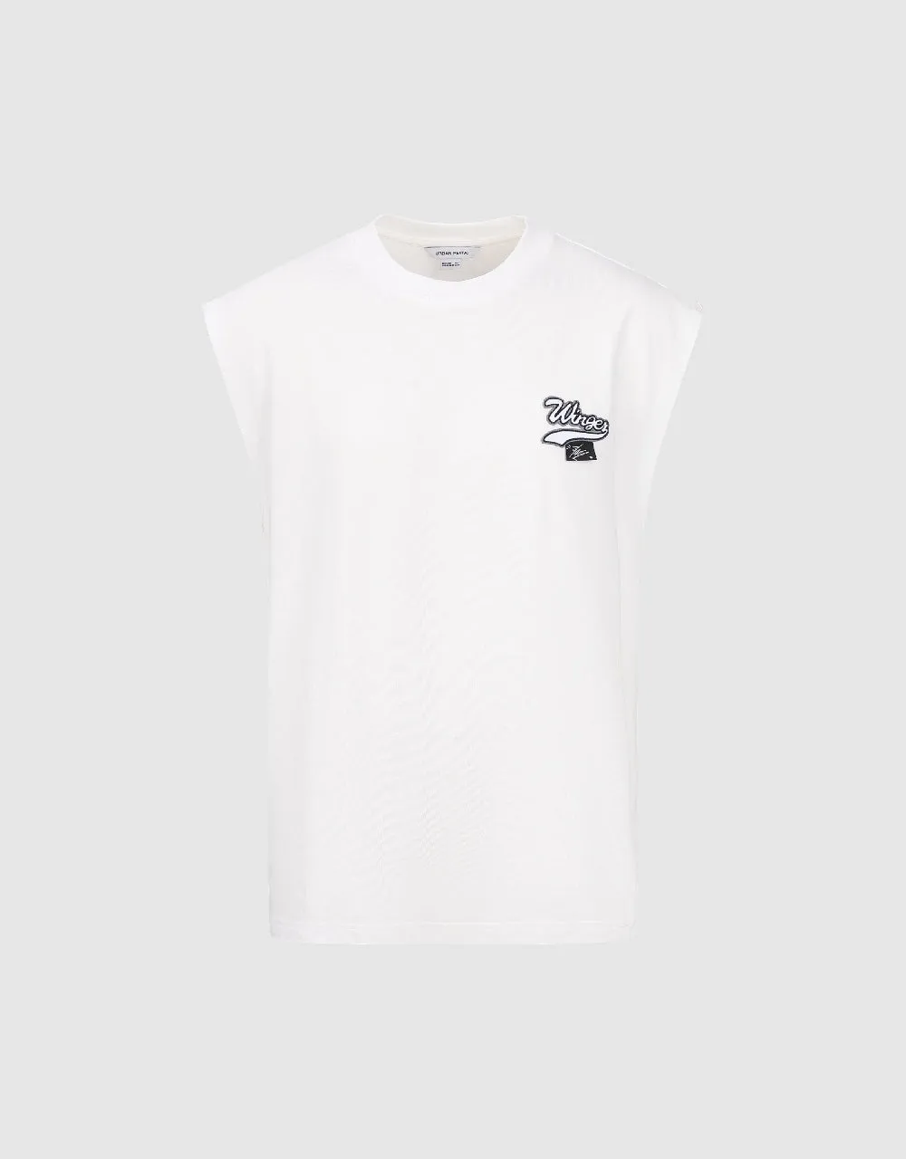 Crew Neck Loose Tank Top sold by Urban Revivo product image thumbnail 2