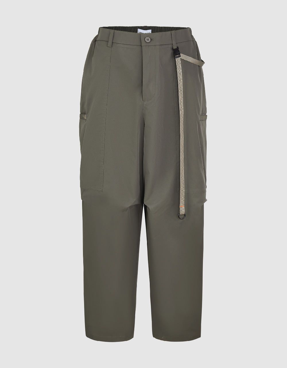 Woven Straight Pants With Pockets sold by Urban Revivo