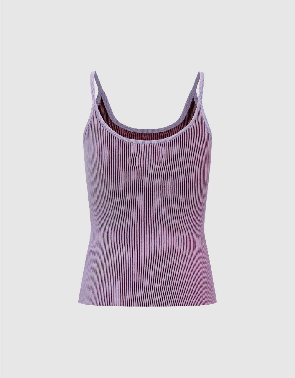 Crew Neck Knitted Cami Top sold by Urban Revivo product image thumbnail 5