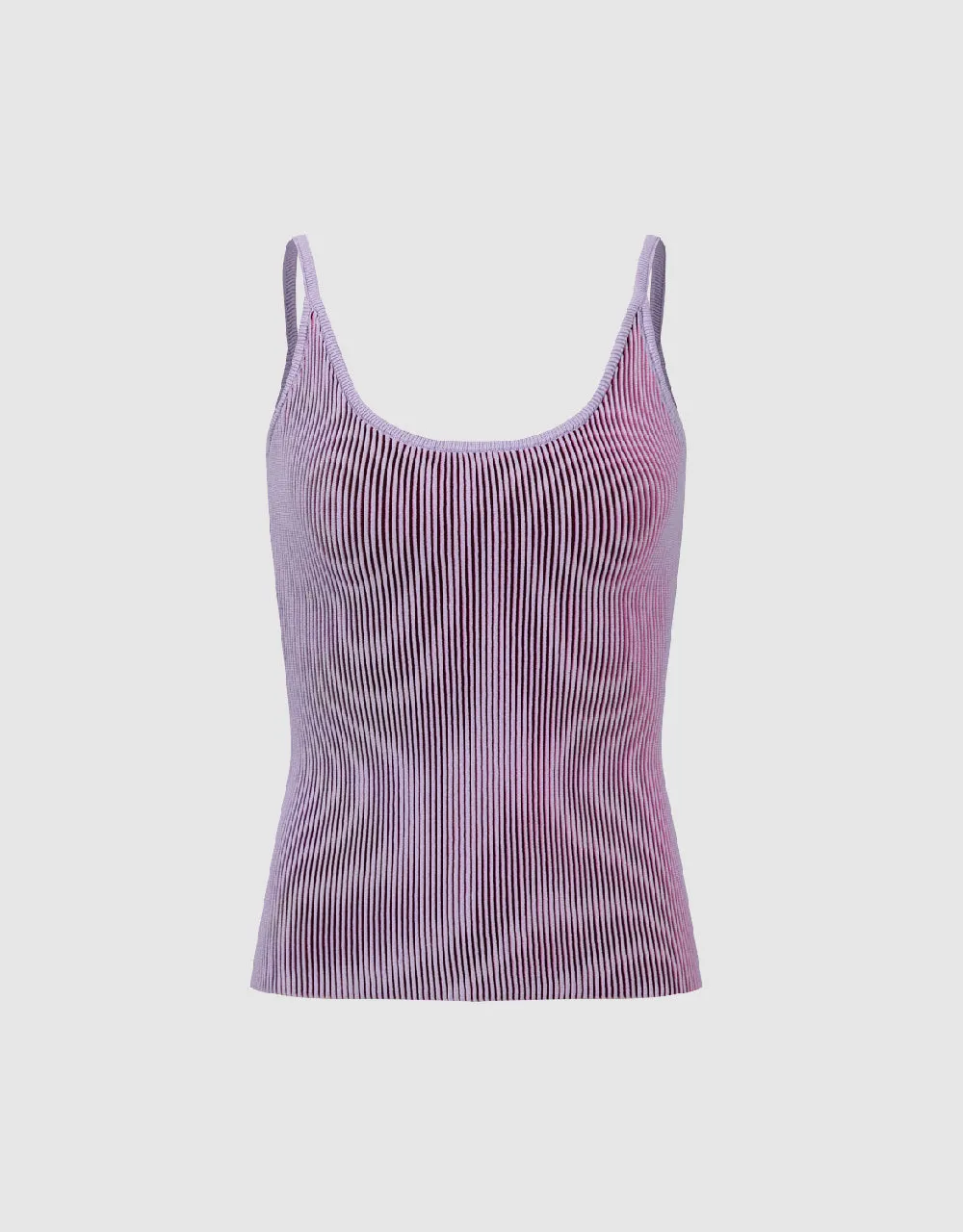 Crew Neck Knitted Cami Top sold by Urban Revivo product image thumbnail 2