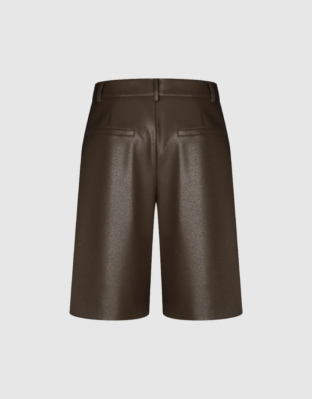 Vegan Leather Shorts sold by Urban Revivo product image thumbnail 3