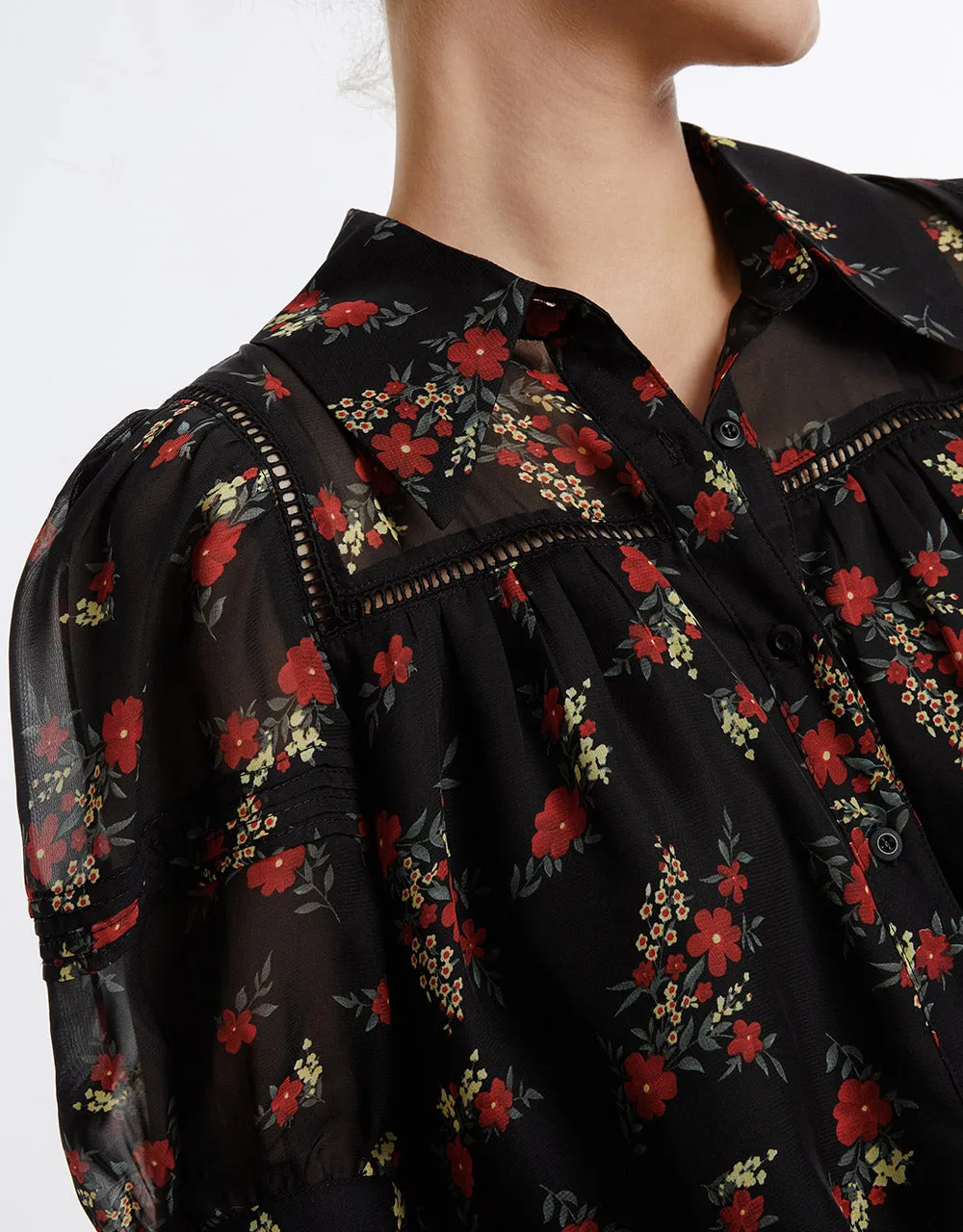 Floral Button Up Shirt sold by Urban Revivo product image thumbnail 4