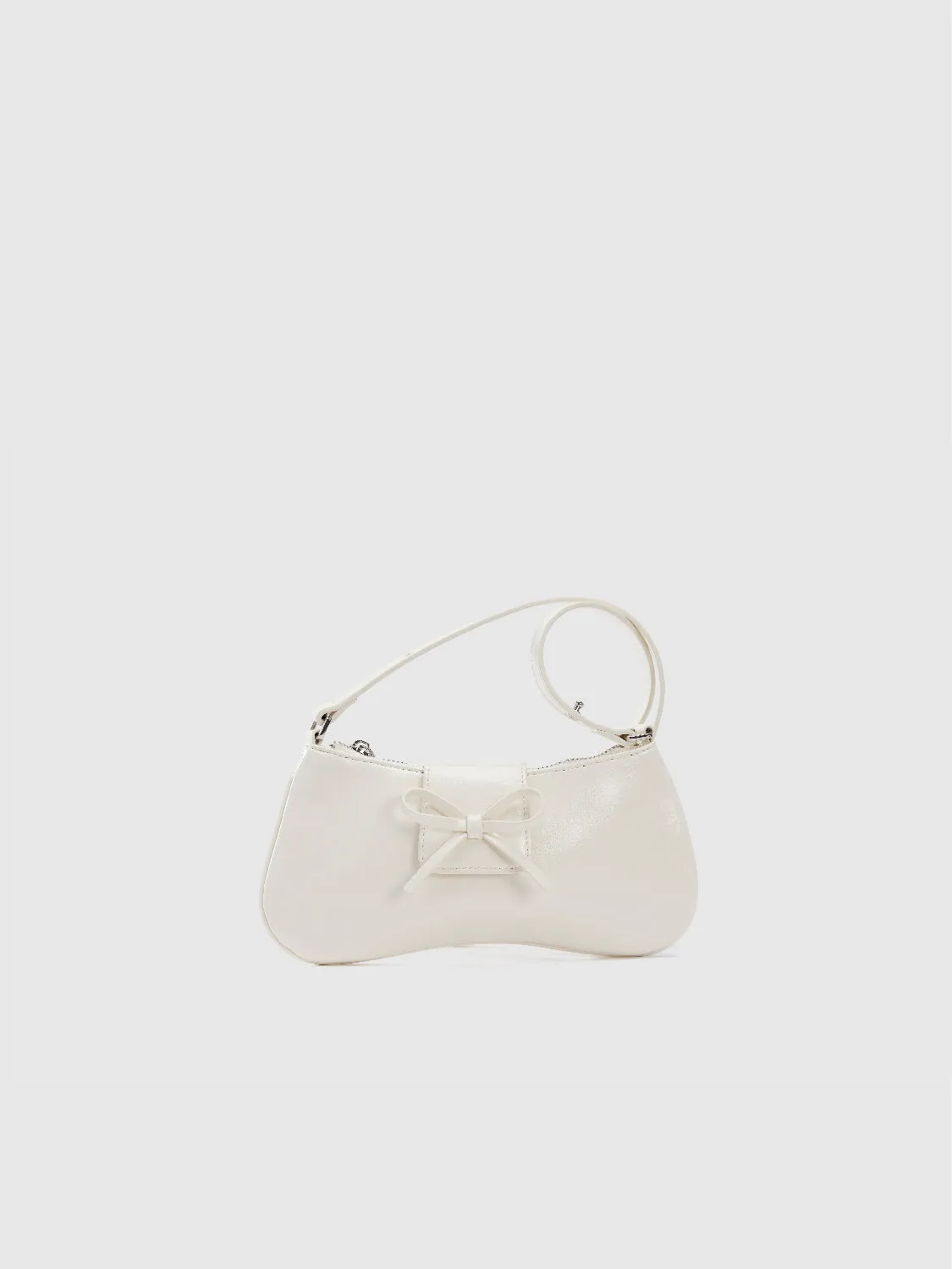 Bow Décor Vegan Leather Shoulder Bag sold by Urban Revivo