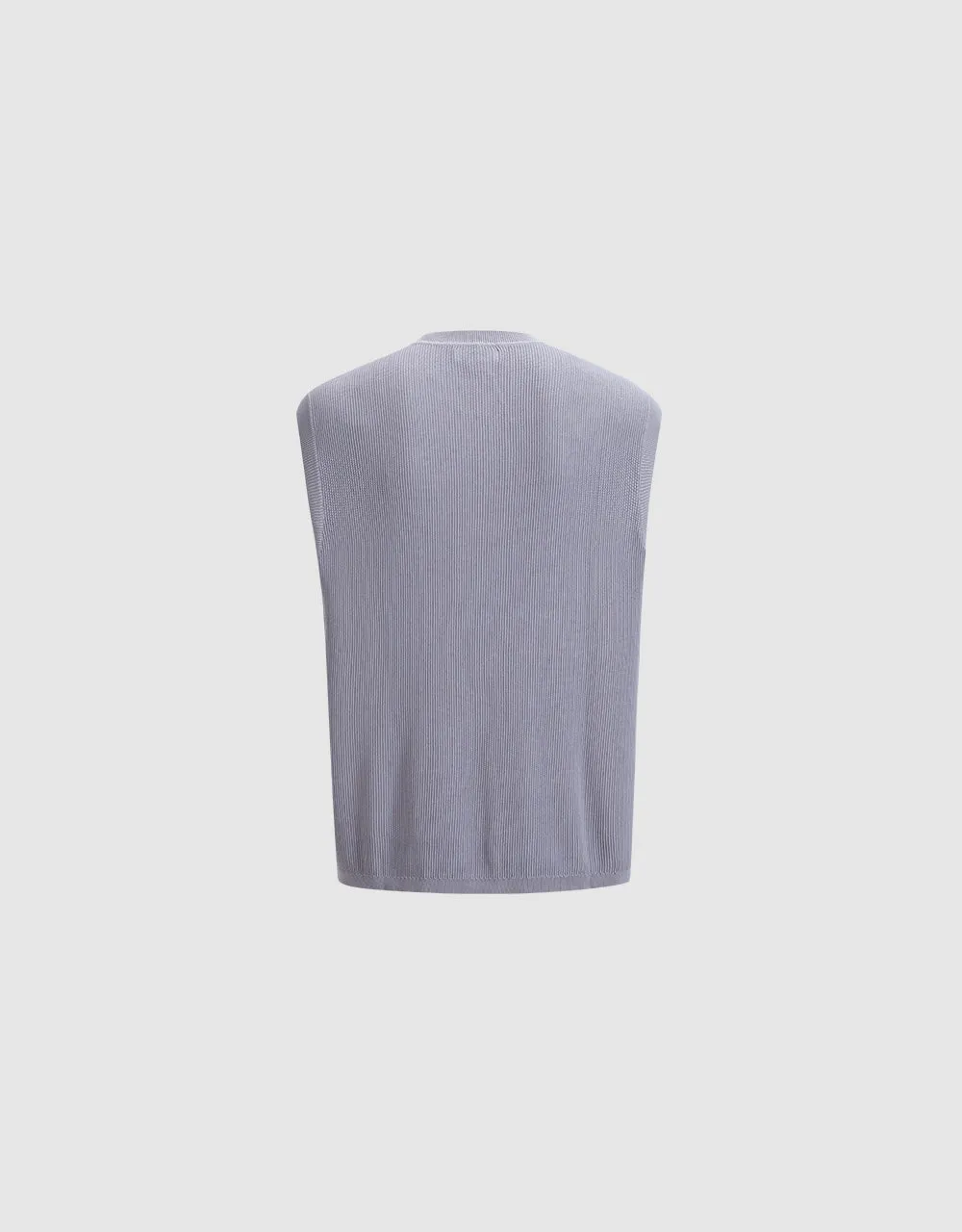 Color Block Knit Vest sold by Urban Revivo product image thumbnail 2