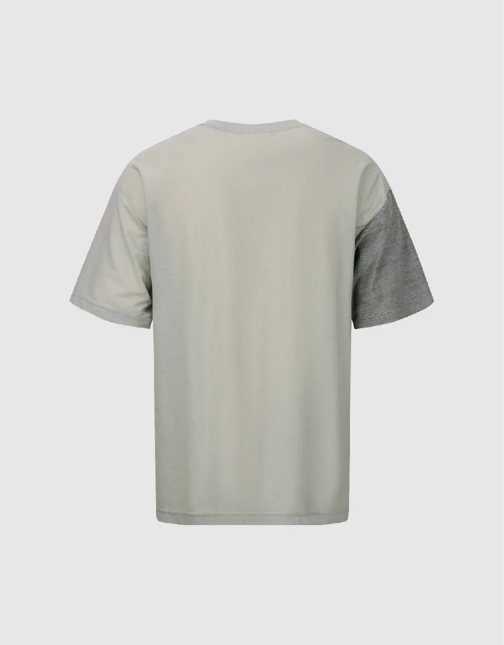 Crew Neck Straight T-Shirt sold by Urban Revivo product image thumbnail 5