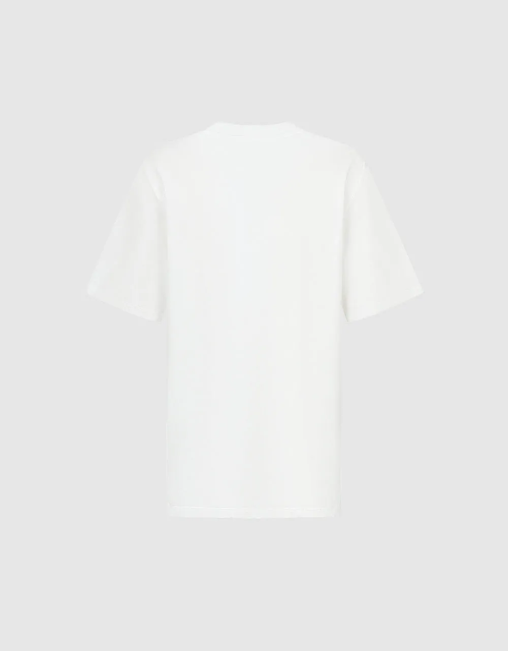 Printed Crew Neck Loose T-Shirt sold by Urban Revivo product image thumbnail 5