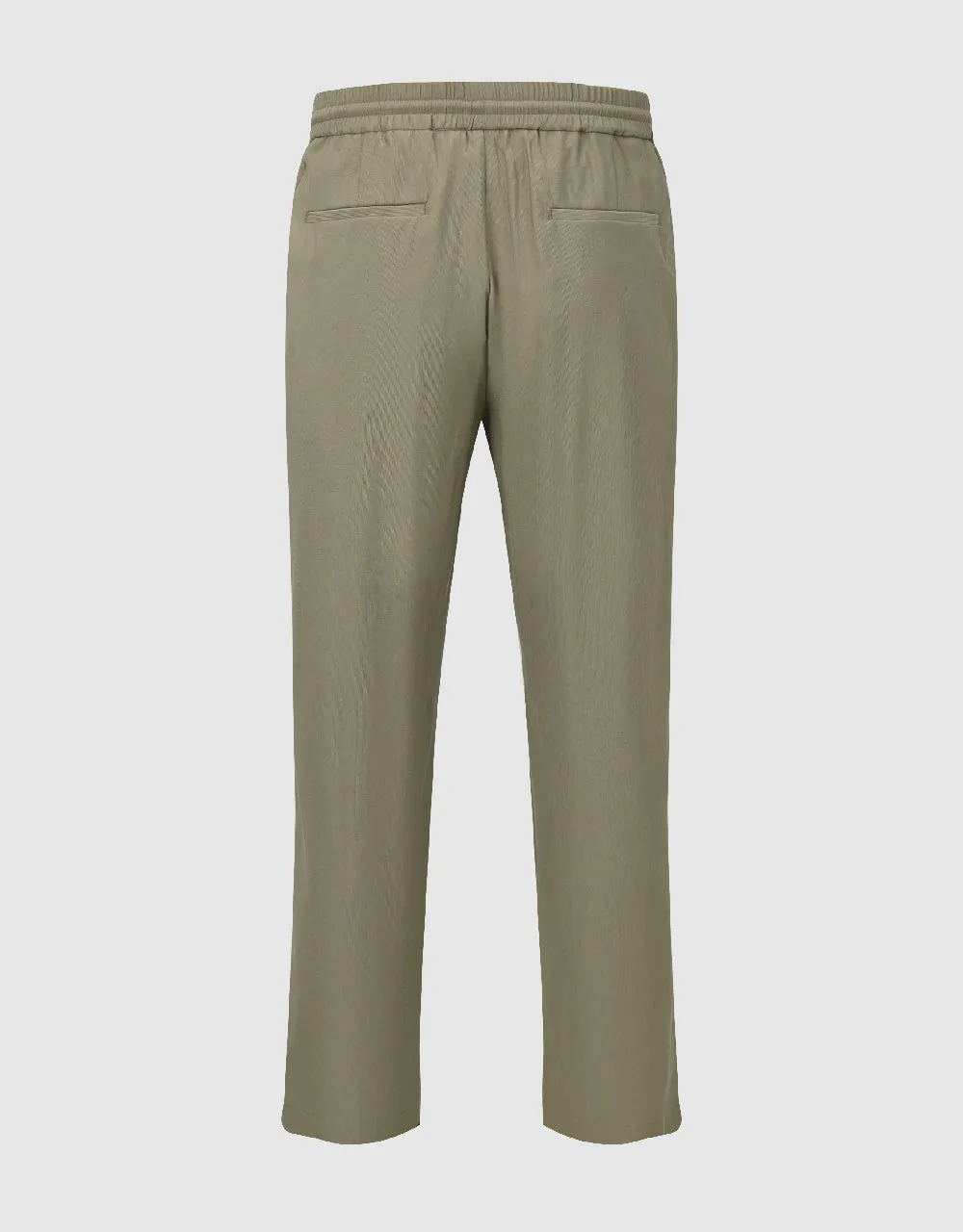 Drawstring Waist Straight Pants sold by Urban Revivo product image thumbnail 3