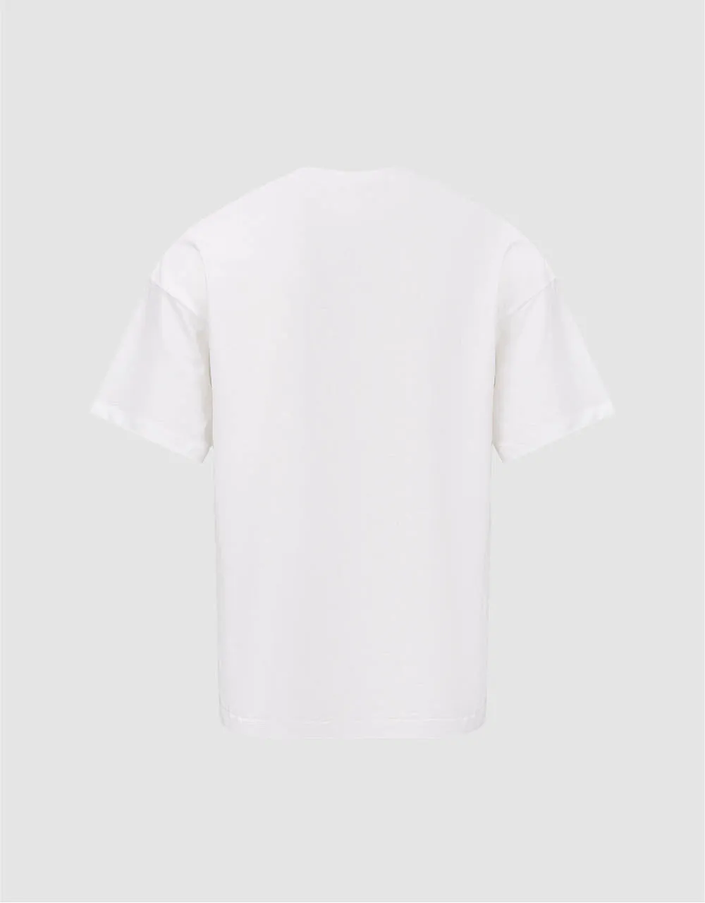 Crew Neck Straight T-Shirt sold by Urban Revivo product image thumbnail 5